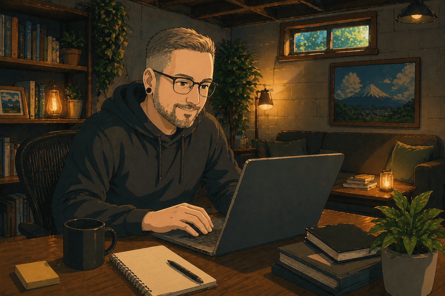 matt-working